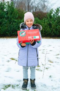 Weihnachten im Schuhkarton
